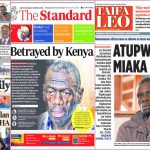 Kenyan Newspapers, 19 février: Bomet Man a 150 ans de prison pour avoir tué ses 3 enfants