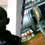 Kirinyaga: L'homme en photos virales incendiant le pick-up Miraa après un accident de boda fatal boda arrêté