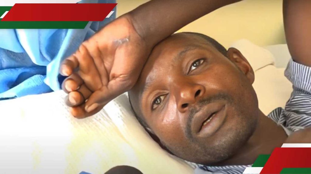 Kirinyaga: L'homme qui a perdu des organes génitaux sur Ksh 50 raconte la calvaire, demande à l'attaquant de couvrir la facture de montage