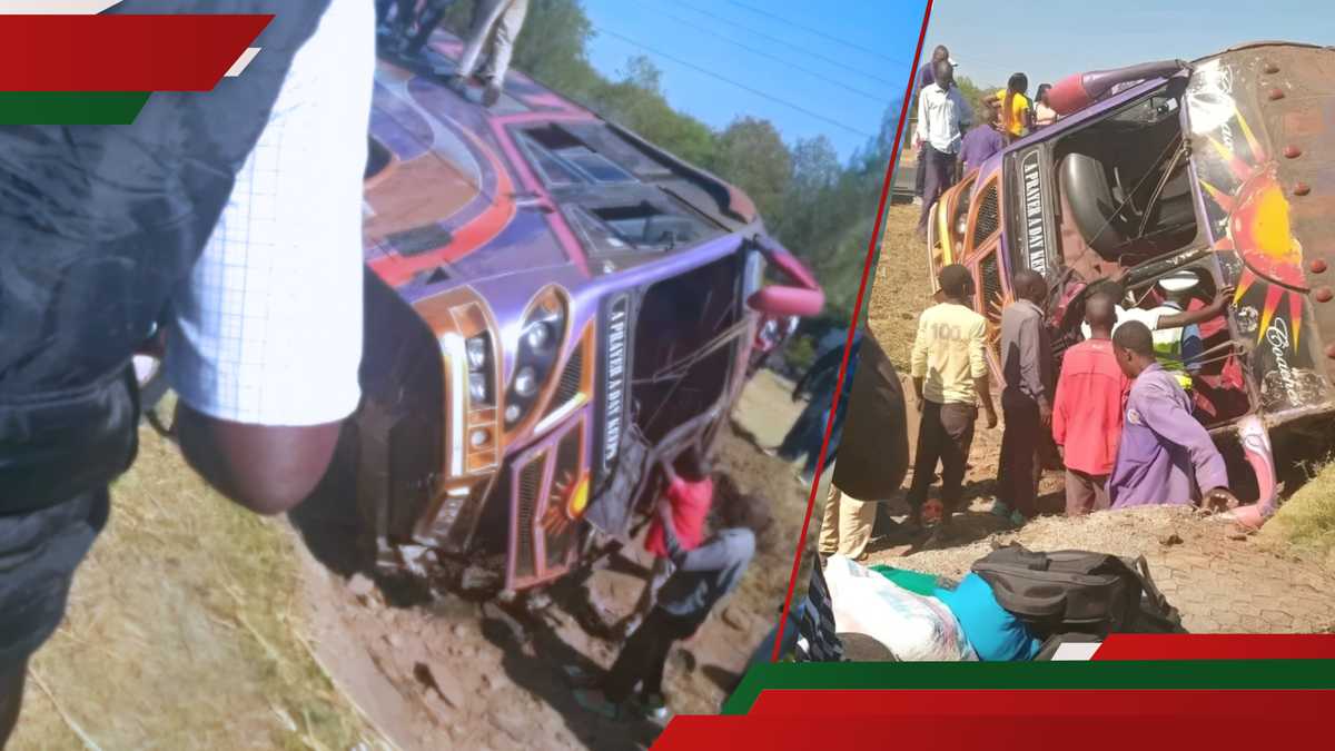 Kisumu: des scores blessés alors que Climax Bus s'écrase le long de l'autoroute Nairobi-Kisumu