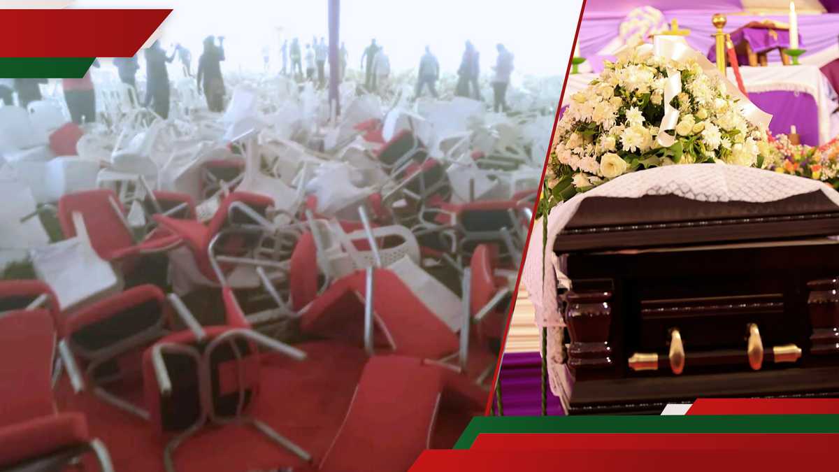 La famille Kakamega a giflé avec une amende de 1,5 million de ksh après que les politiciens auraient perturbé l'enterrement de Kin