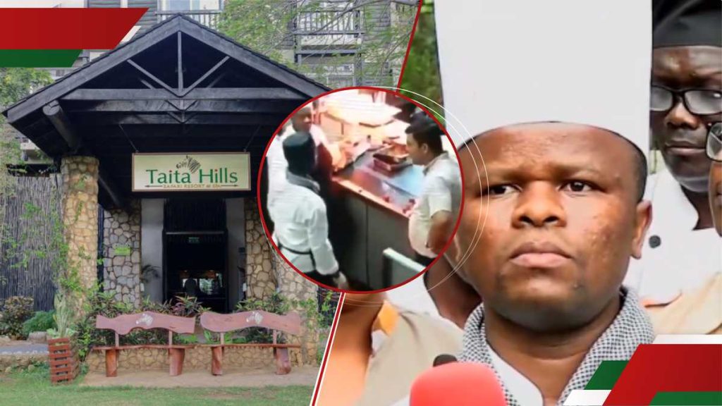Le personnel de Taita Hills Resort a capturé sur la vidéosurveillance en cours de harcèlement défend le manager au milieu des allégations de racisme