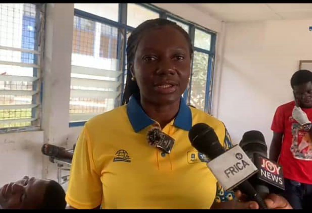 Mme Regina Arkinie Mtn Officier en charge des ressources humaines du sud du Ghana