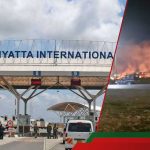 NAIROBI: ÉNORME DES FEUS DES FEU À JKIA GRASERLAND, RÉPONSE D'URGENCE D'URGENNE
