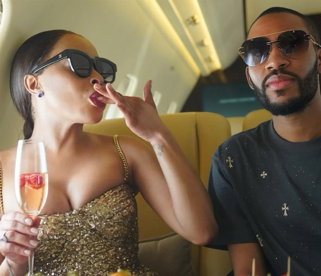 ‘Don’t Ask. We are adults’: Khanyi Mbau and Kudzai Mushonga kiss and make-up