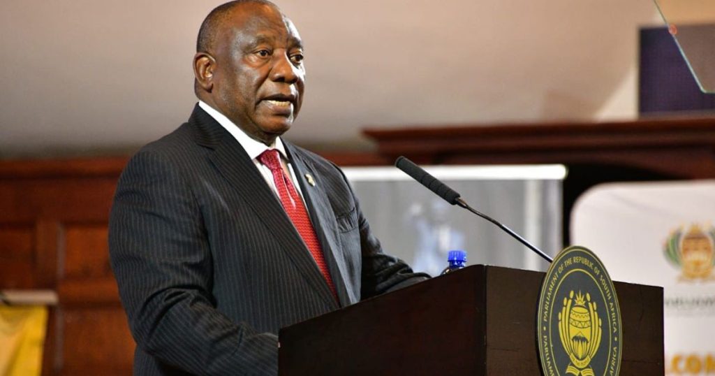 Ramaphosa exerce une diplomatie mondiale pour effacer l'air, énoncer l'objectif du G20 de SA