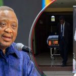 Richard Otieno: Uhuru Kenyatta fait don de Ksh 500K à la veuve de l'activiste de Nakuru tué