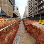 Seulement 15% des travaux pour restaurer la rue Bree achevé après l'explosion de gaz en 2023, explique Morero