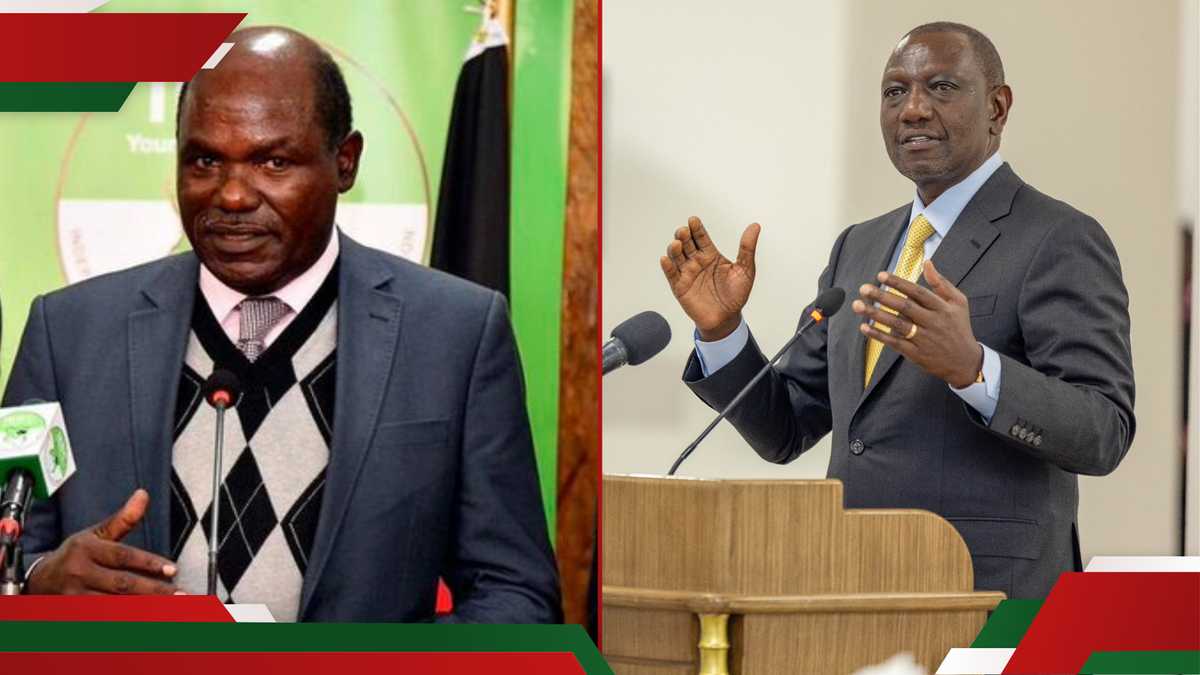 Vidéo de Wafula Chebukati déclarant William Ruto alors que le président déclenche des réactions mitigées