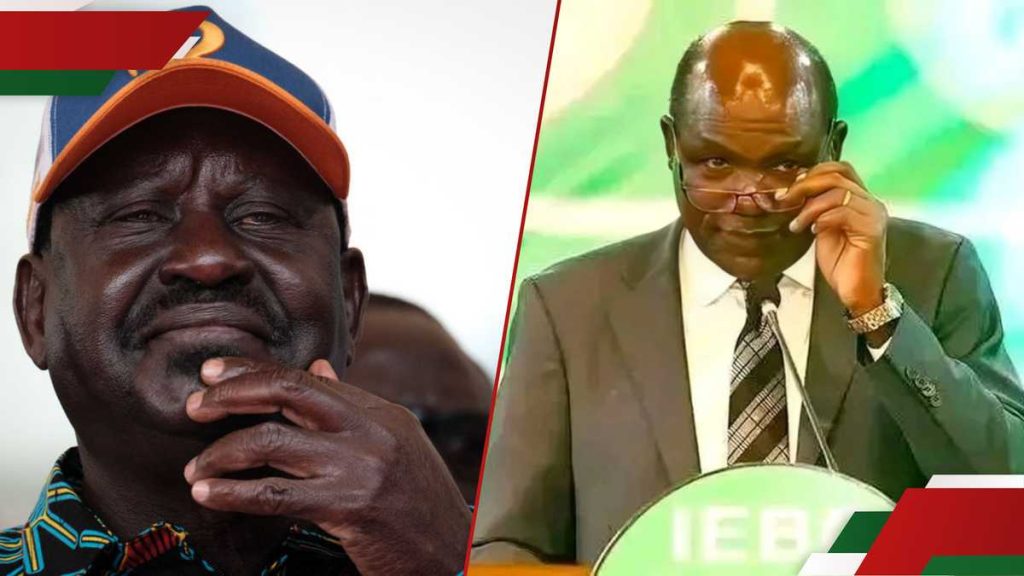 Wafula Chebukati: Raila Odinga envoie des condoléances sincères à la famille de l'ex-chaise tombée
