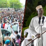 William Ruto coupe un court discours à Garissa pour honorer les prières musulmanes: "Mseme Amen"