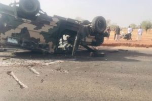 Light Armored Vehicle Accident