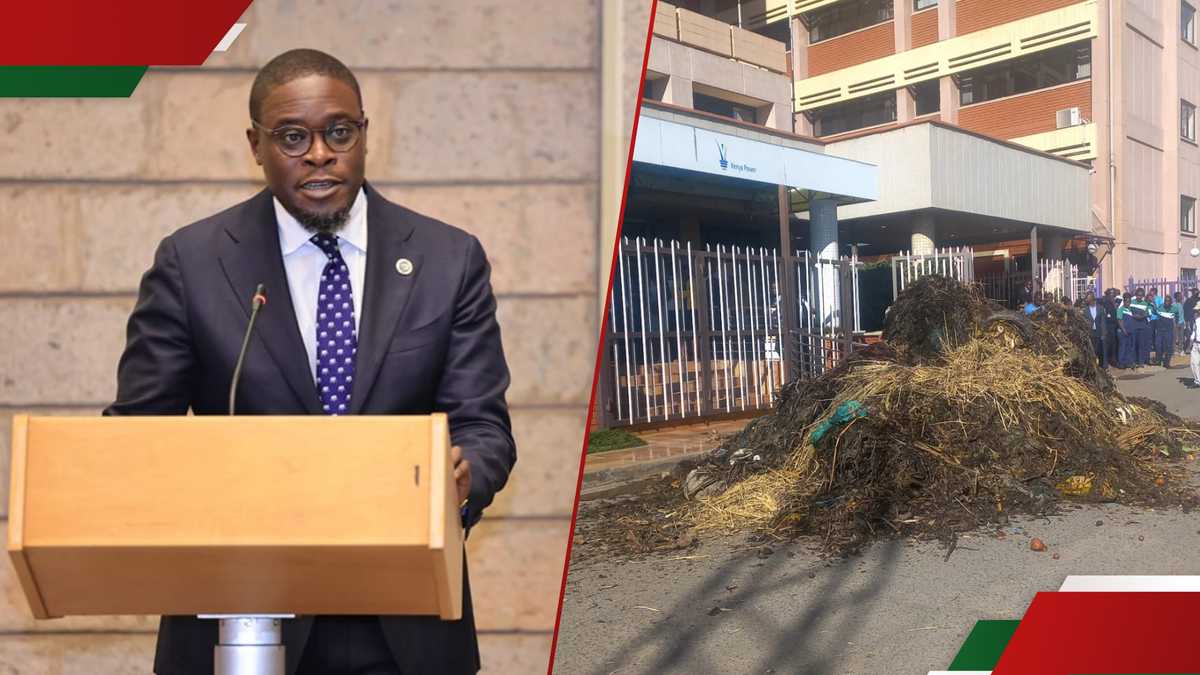 Johnson Sakaja interdit 2 officiers supérieurs pour avoir commandé dumping des ordures dans les bureaux de KPLC