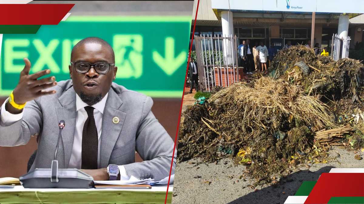 Johnson Sakaja s'excuse contre le dépôt du personnel du comté de Nairobi, des ordures dans les bureaux de l'alimentation du Kenya
