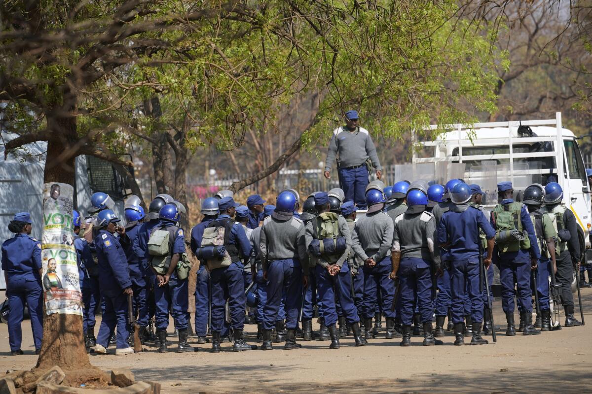 Police flood streets to crush anti-government protests 