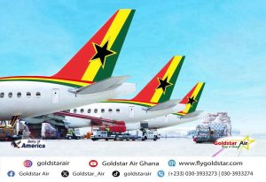 The primary Corporate colors of Goldstar Air are: