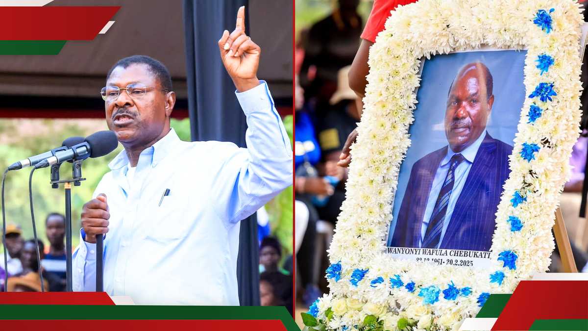 Moses Wetang'ula dit que Wafula Chebukati a refusé de poursuivre des politiciens qui l'ont battu
