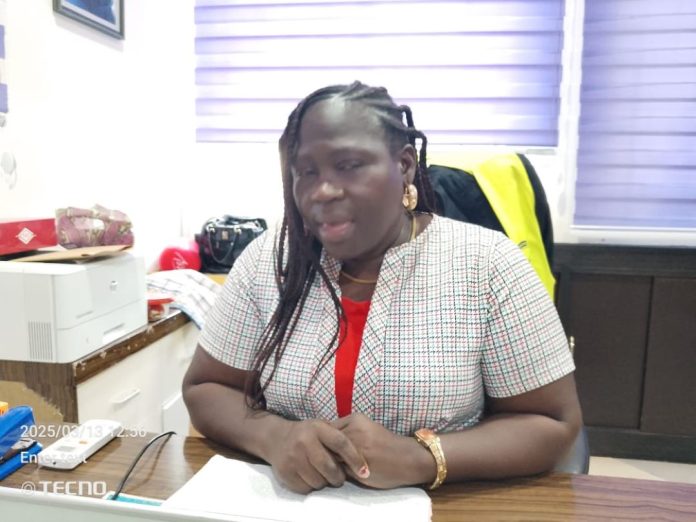 Mme Nicholina Naa Yeye Adumuah, chef régional central de la National Insurance Commission Mme Nicholina Naa Yeye Adumuah, chef régional central de la National Insurance Commission