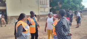 NADMO Officials Address Citizens