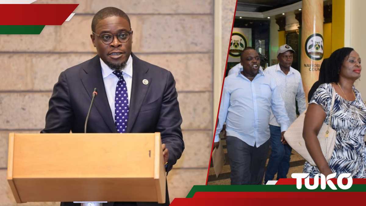 Nairobi MCAS Storm Johnson Sakaja, contrôleur des bureaux du budget sur le décaissement retardé des fonds