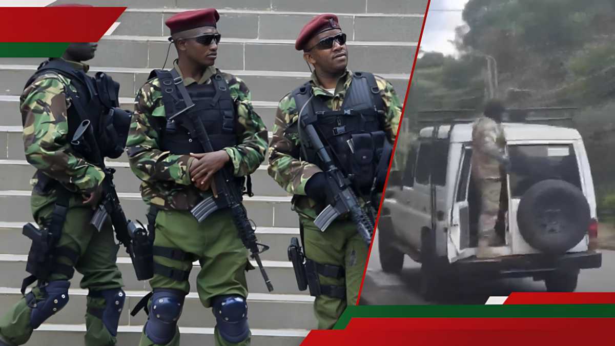 Nairobi: Moment tendu alors que les jeunes audacieux tentent de prendre d'assaut la maison d'État, s'affrontent avec Elite Squad