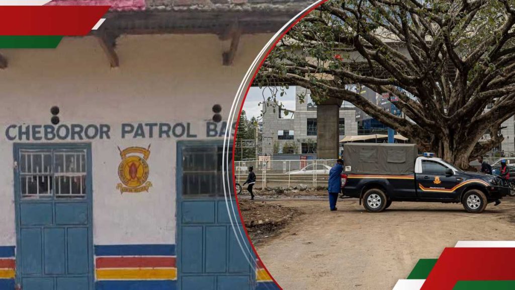 Uasin Gishu: L'homme établit une propre base de patrouille de police, le dépeint en couleurs officielles