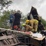 13 injured after train full of tourists collides with goods locomotive