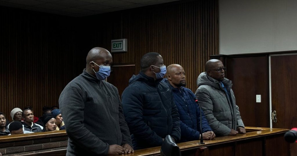 4 Les gardiens de la prison de Mangaung accumulés ont accordé une caution