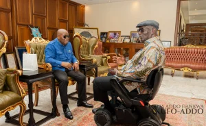 Akufo Addo Visits Kufour