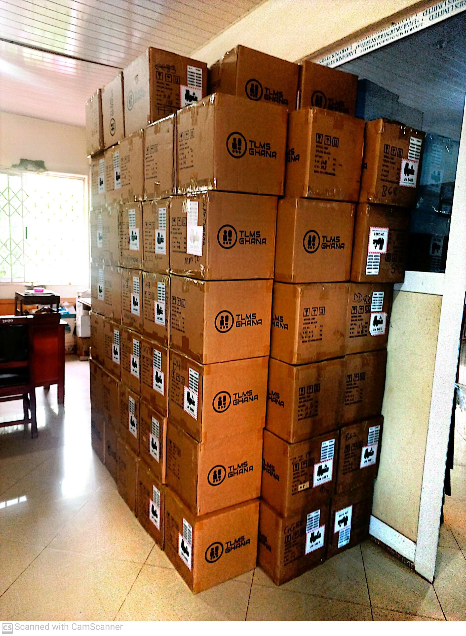 Bibiani Senior High Receives First Tablet Shipment