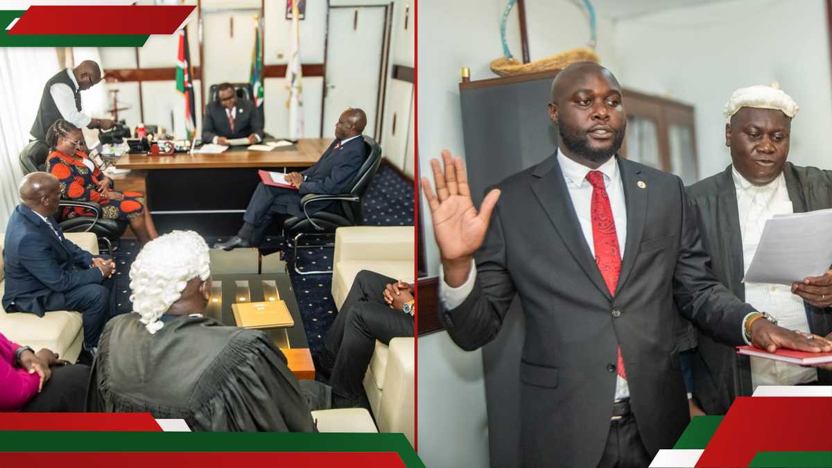 Bungoma: Confusion comme ordonnance du tribunal L'arrêt de jurer dans les candidats arrive peu de temps après la cérémonie