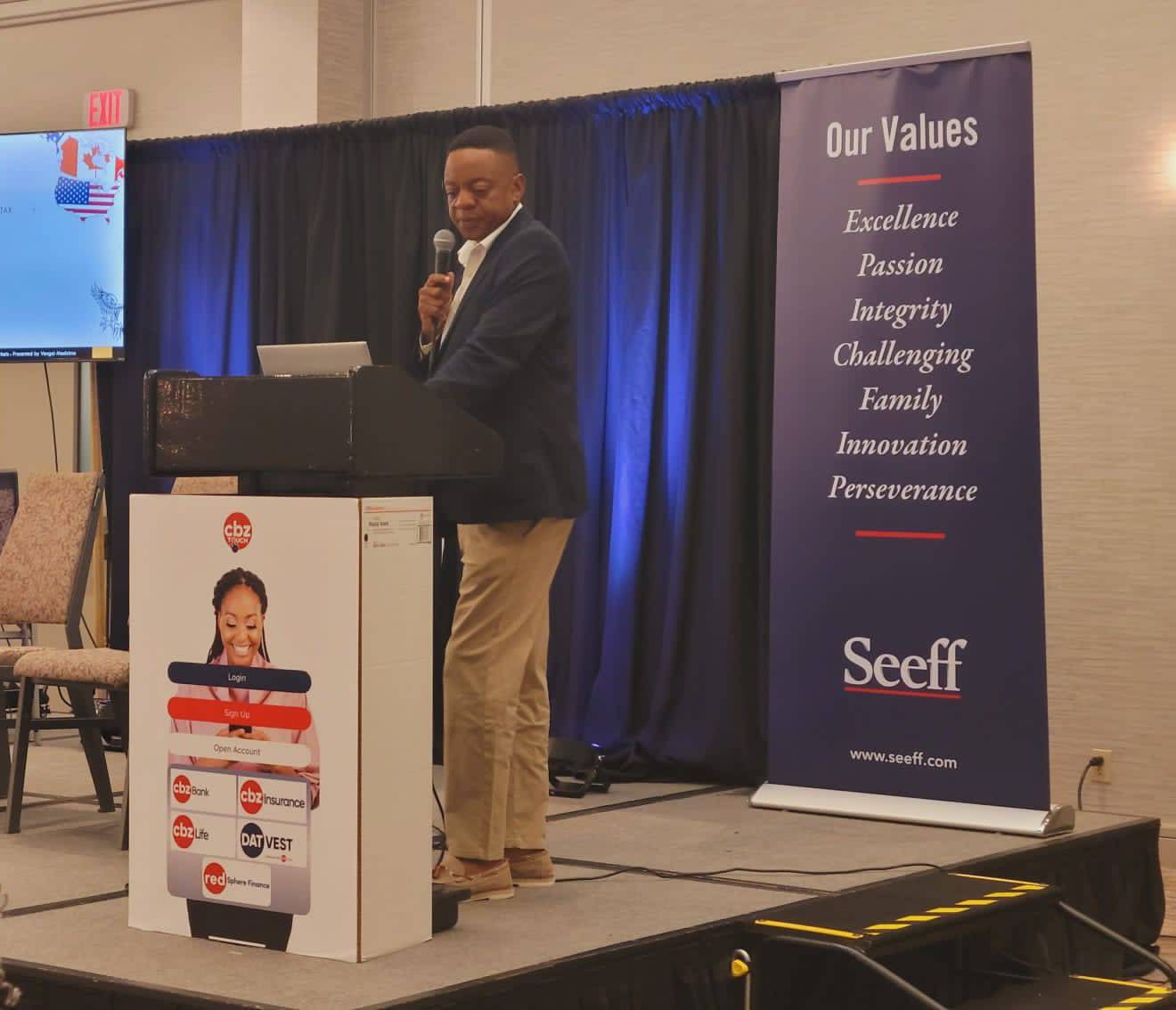 Legal Discussions with Vengai Madzima: Zim Diaspora Property Showcase in Dallas, USA   