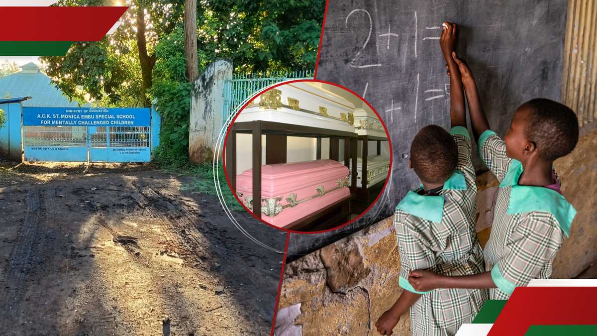 Embu: Indignation en tant qu'homme inconnu met en place des affaires de cercueil en dehors de Special Needs School's Gate