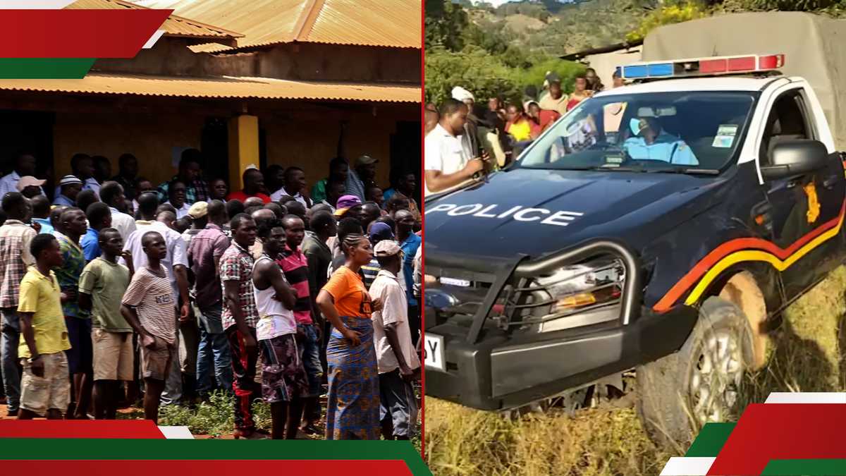 Kisii: Angry Mob tue 5 membres de la famille, brûle 6 maisons