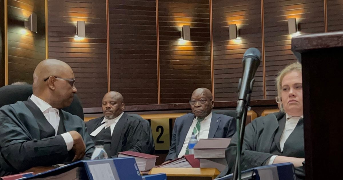 La société de français co-accusée de Zuma, Thales, cherche un acquittement