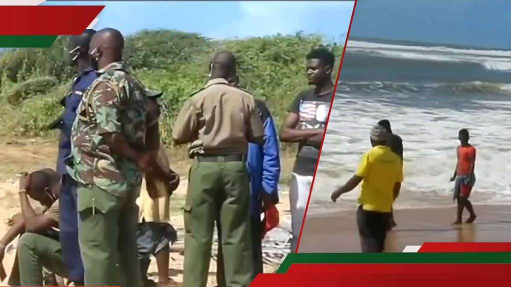 Lamu: Sorrow As 3 étudiants se noient en nageant après l'église