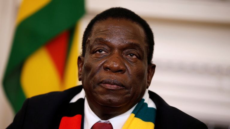 Zimbabwe’s President Emmerson Mnangagwa suspends tariffs on US imports