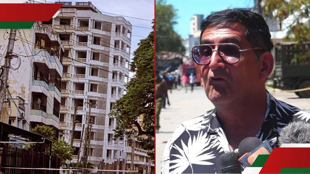 Les Kenyans sympathisent avec le magnat de Mombasa après que KDF a démoli son bâtiment de plusieurs millions