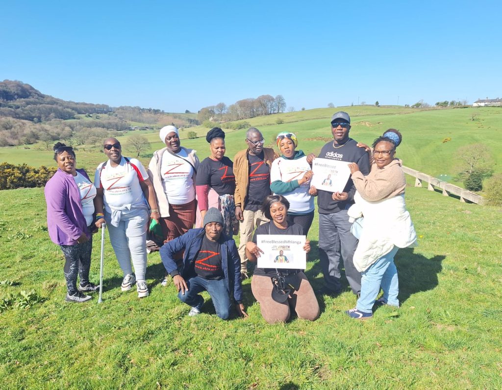 Zimbabweans in UK protest against Mnangagwa’s failure to fix economy, clampdown on dissent 