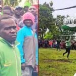L'homme de Migori s'exprime d'un coup d'hélicoptère audacieux au mariage du prince Indah: "C'était bien"