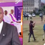NAIROBI: Les hommes de pouce perturbent le service à l'église Kasarani où Rigathi Gachagua est présent