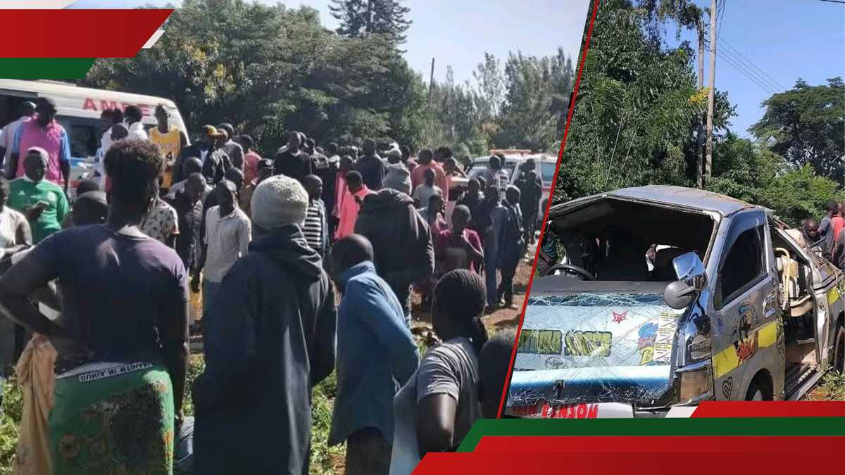 Siaya: 2 morts, plusieurs blessés après que le camion se soit enfilé dans Matatu par derrière