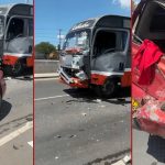 Super Metro Matatu a pris un autre accident, Kenyans React: "Imekuwa Ngumu Kuwatetea"