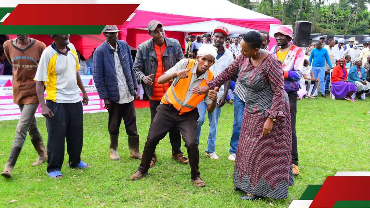 VIDÉO: Les Kenyans réagissent alors que Sabina Chege Steals Show avec des mouvements de danse tueuses
