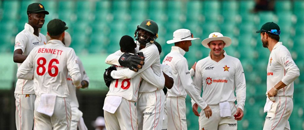 Chevrons pumped up for the historical England Test match