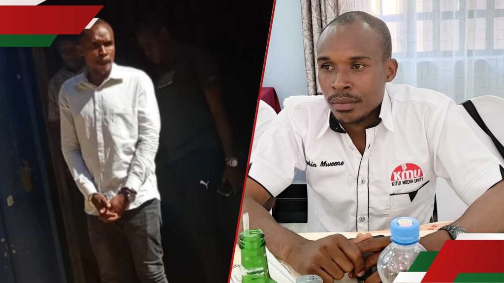 Erastus Maleve: La police présente un blogueur Kitui manquant devant le tribunal malgré le fait de l'avoir détenu en détention