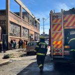 Jepestown Building Fire Feuilles de 12 cabanes en carton détruites