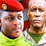 Burkina Faso Leader Capt Traore With Langley In The Shadows