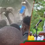 Migori: de nouvelles surfaces vidéo montrant une chaussure lancée sur William Ruto étaient accidentelles