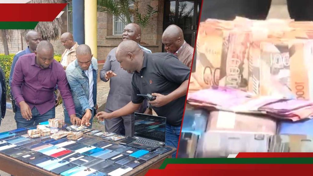 Nairobi: 6 arrêtés alors que la police récupéra 77 téléphones prétendument volés d'une valeur de KSH 3M